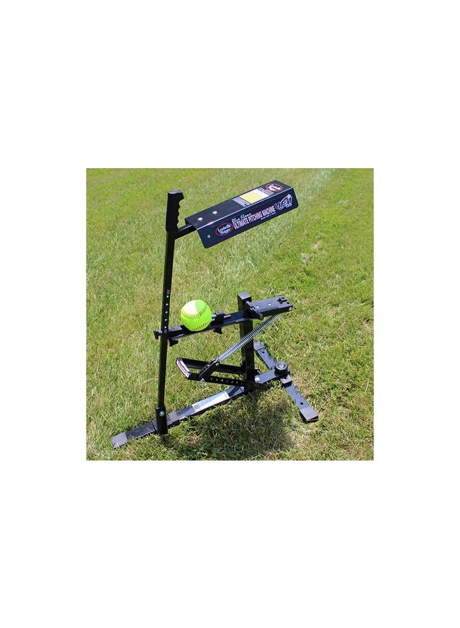 LOUISVILLE SLUGGER UPM 50 PITCHING MACHINE Black flame