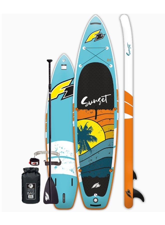 F2 SUNSET iSUP STAND UP PADDLE BOARD