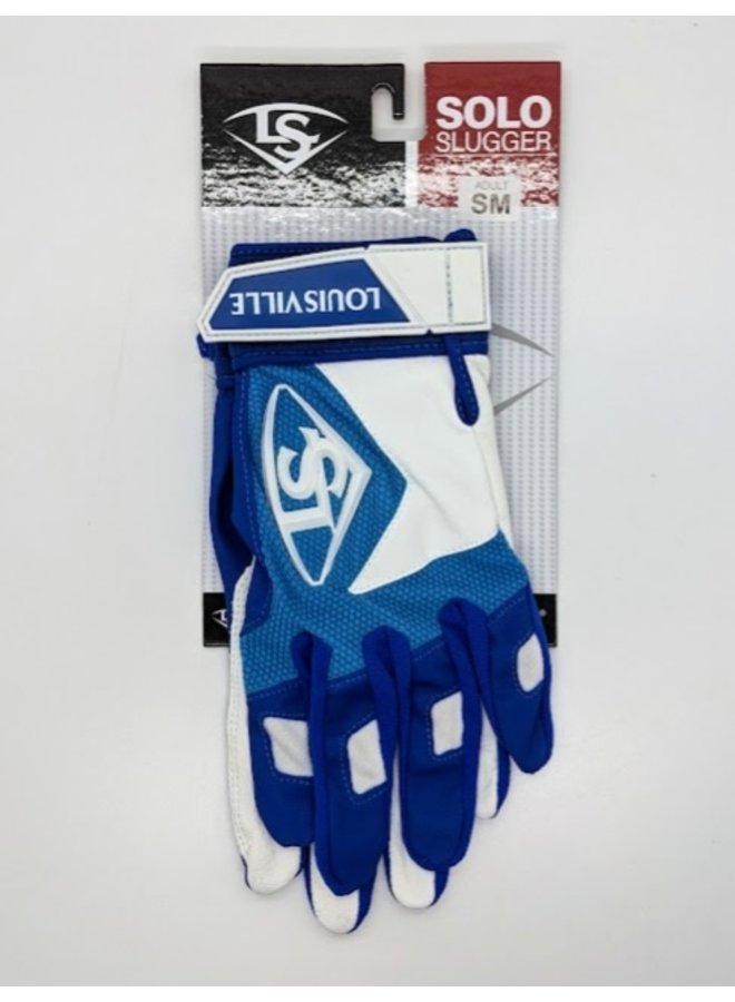 LOUISVILLE SLUGGER SOLO BATTING GLOVE AD