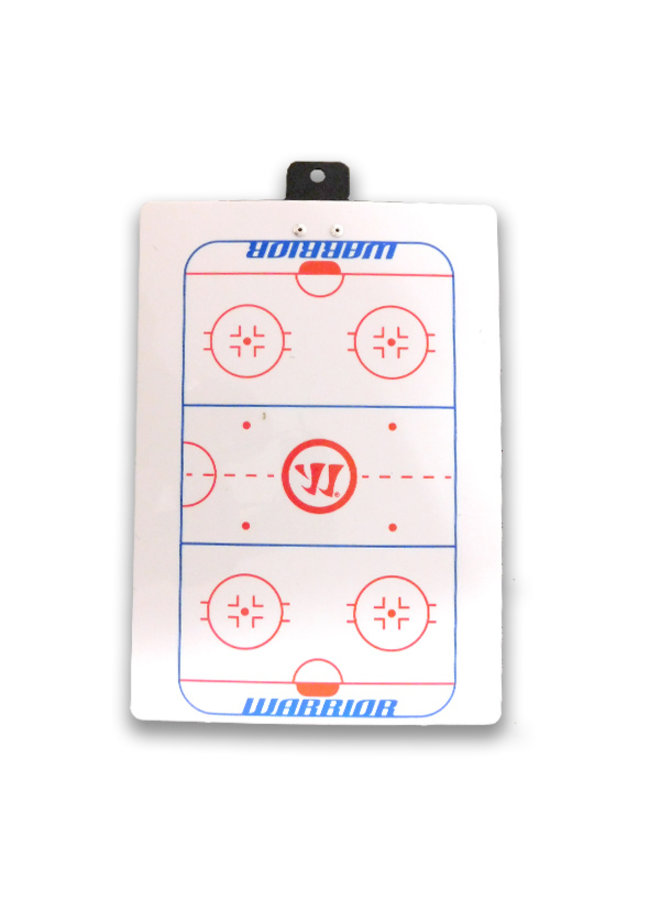 Warrior Hockey Coach Clip Board - OSZ - WHITE