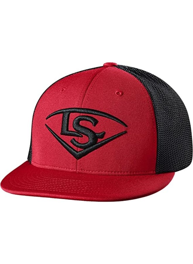 Louisville Slugger TPS Flexfit Hat (Black-White)