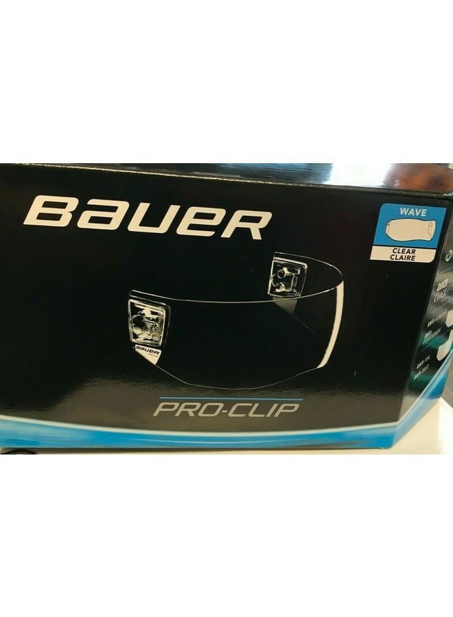 BAUER PRO-CLIP - WAVE (LG,CLEAR) EACH