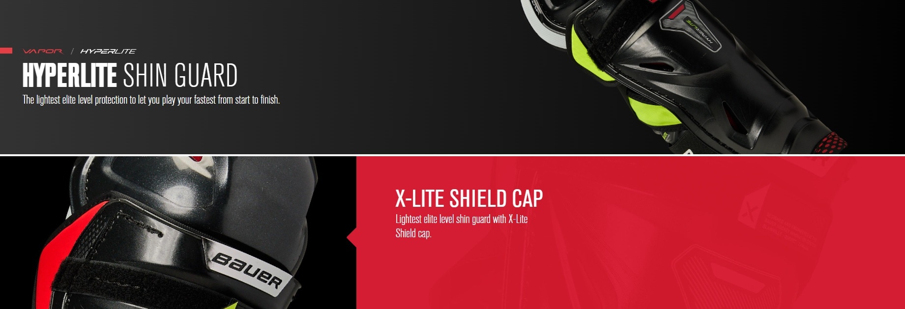 2022 BAUER SG VAPOR HYPERLITE SHIN PAD JR 16 2022 BAUER SG VAPOR HYPERLITE SHIN PAD JR -Sports Equipment Shop hyperlite jr banner 1