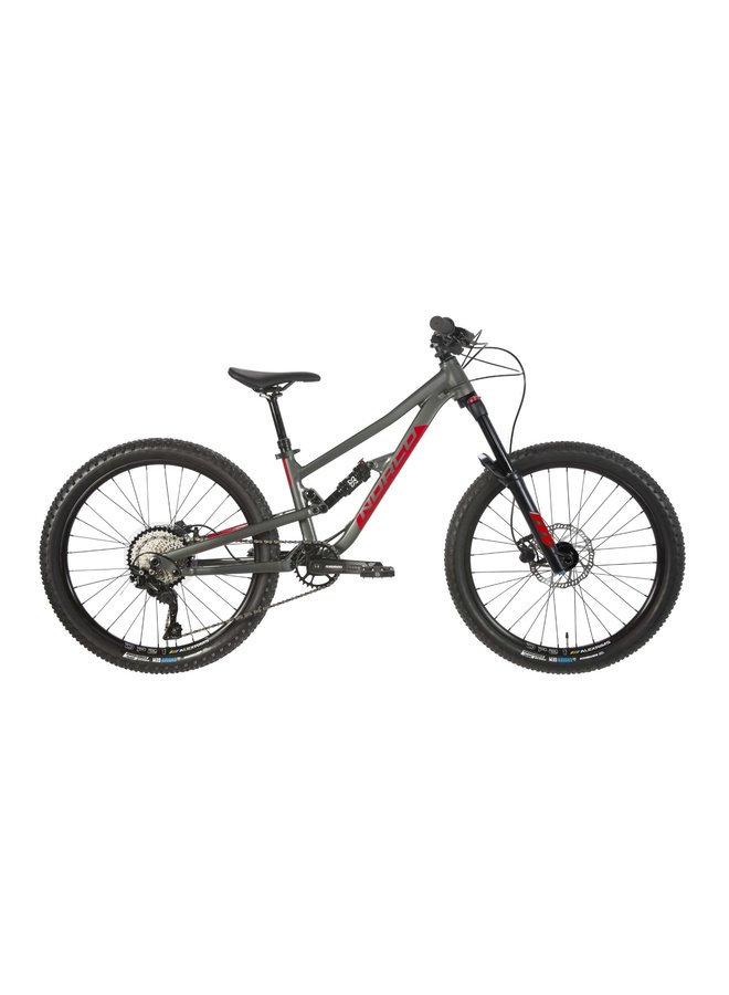 2021 NORCO FLUID 4.2 FS CHARCOAL GREY/CANDY APPLE RED SM