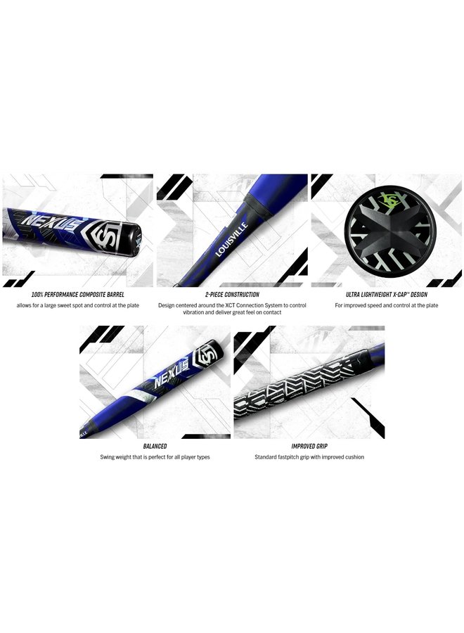 Louisville Slugger 2022 Nexus (-12) Fastpitch Softball Bat