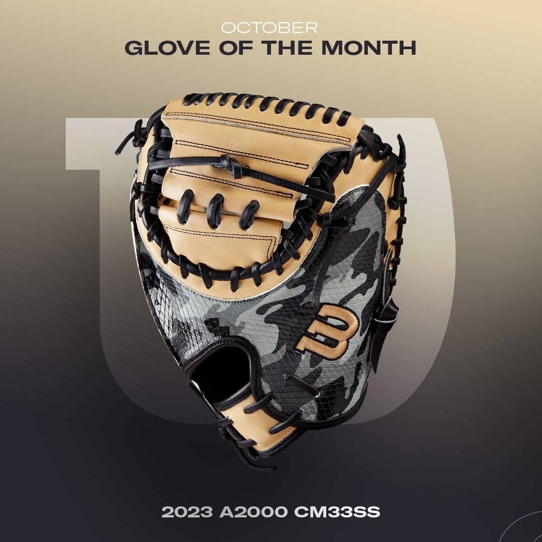 2022 WILSON A2000 CM33 CATCHERS MITT GOTM OCT BLACK CAMO -Sports Equipment Shop a2000 cm33 gotm1