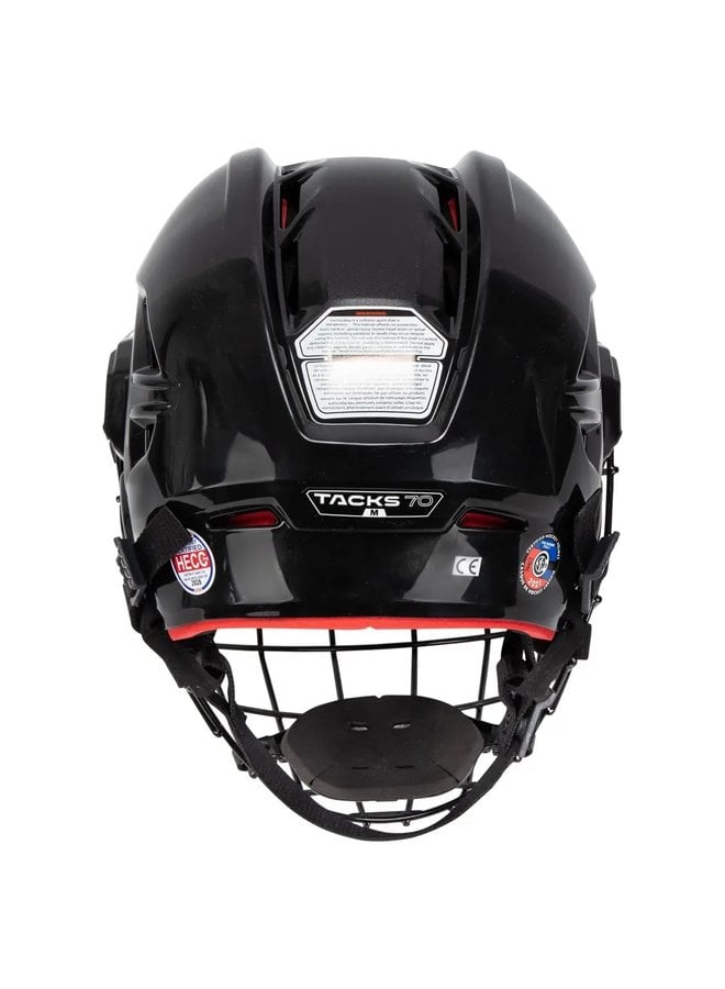 CCM HT TACKS HT70 HOCKEY HELMET COMBO