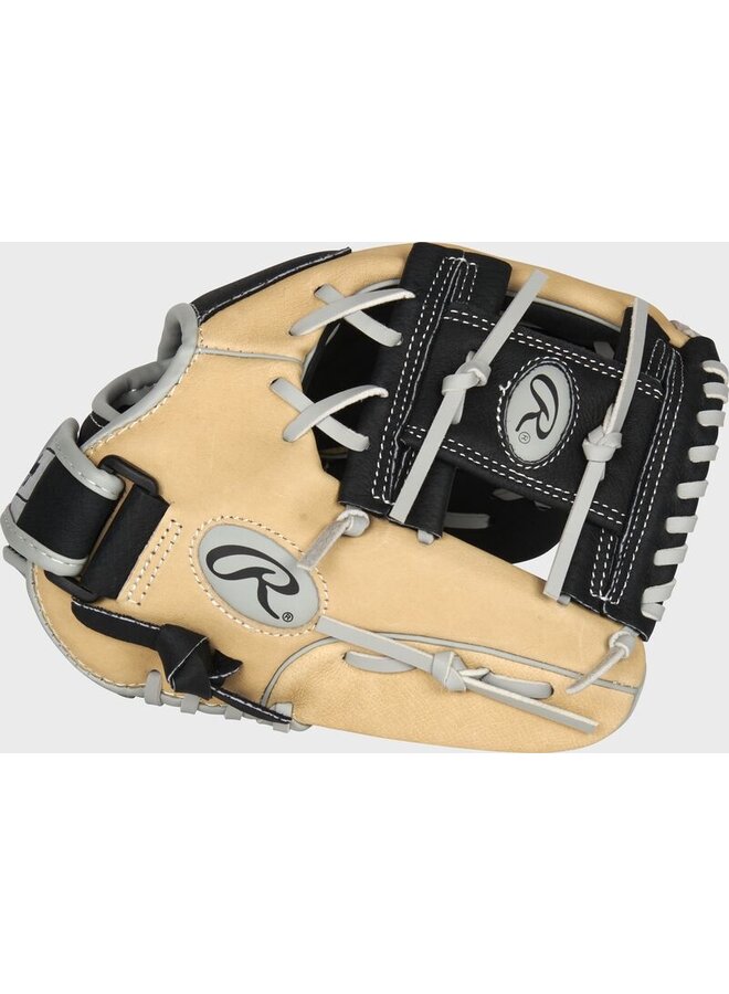 RAWLINGS SURE CATCH BASEBALL GLOVE 11" NATURAL/BLACK RHT