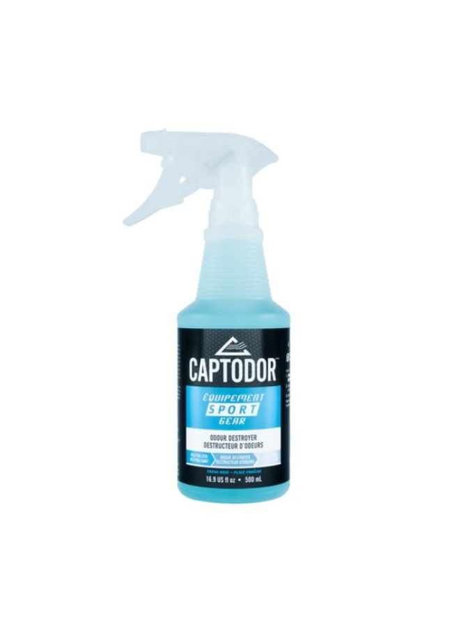 CAPTODOR SPORTS GEAR ODOR DESTROYER 500ML/16.9OZ