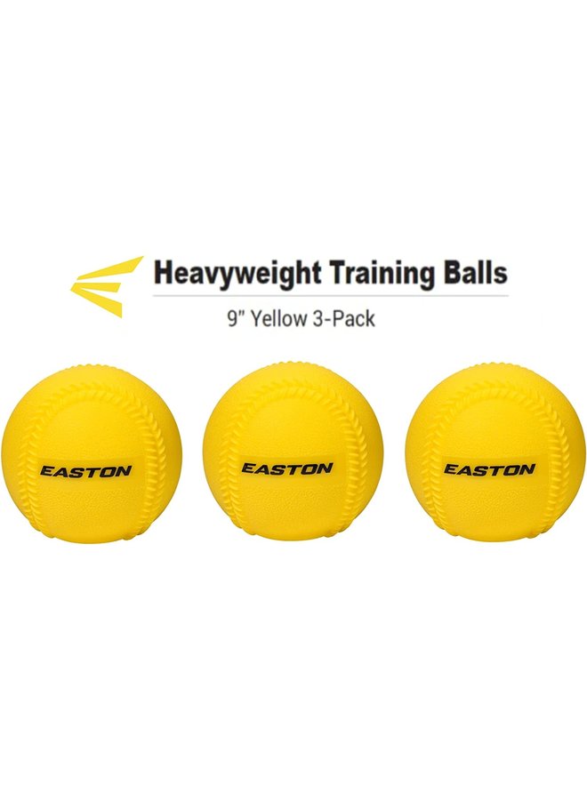 EASTON HEAVYWEIGHT TRAINING BALL 3PK