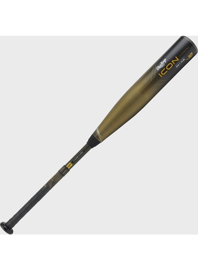 2023 RAWLINGS ICON 2 3/4" BARREL USSSA BASEBALL BAT