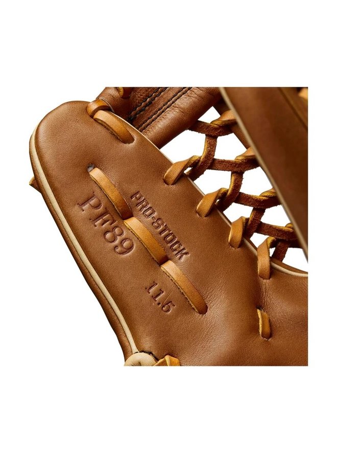 2023 WILSON A2000 PEDROIA FIT PF89 (P, IF) SADDLE TAN 11.5"