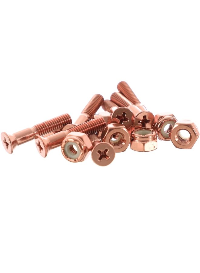 Pig Hardware set - 1" Phillips - Copper