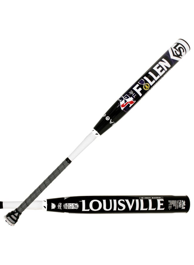 2023 LOUISVILLE 4 THE FALLEN USSSA SLOPITCH BAT BLACK-WHITE