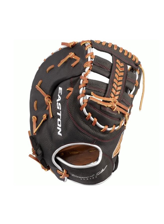 2023 EASTON TOURNAMENT ELITE 12.5" BASEBALL FIRST BASE MITT BLACK / BROWN