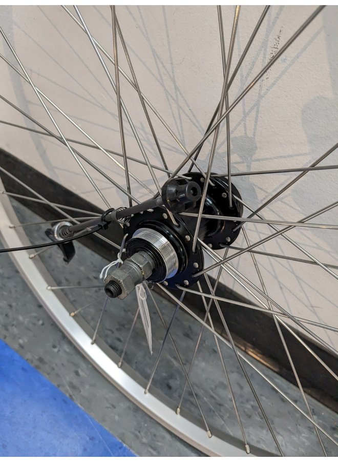 Wheel Shop, Evo Tour 20, Wheel, Rear, 24'' / 507, Holes: 36, QR, 135mm, Rim and Disc IS 6-bolt, Freewheel