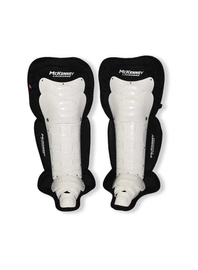 MCKENNEY EXTREME PRO 9500 LACROSSE LEG GUARDS CAT #3