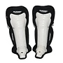 MCKENNEY CAT #2 LACROSSE LEG GUARDS PEEWEE 5000 14" BLACK / WHITE