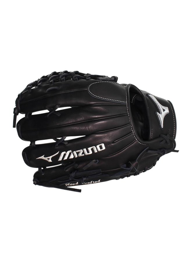 MIZUNO PRO 12.75 SOFT BALL GLOVE BLACK SILVER RHT