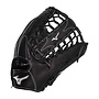 MIZUNO PRO 12.75 SOFT BALL GLOVE BLACK SILVER RHT