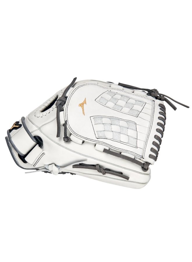 MIZUNO PRIME FASTPITCH GLOVE 12.5" WHITE-GREY