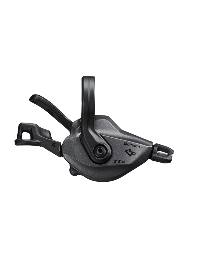 SHIMANO SHIFT LEVER, SL-M8130-R, DEORE-XT, RIGHT, 11-SPEED, 2050MM INNER, W/O OGD, LG TYPE, BLACK SP41 SEALED OUTER (1880MM), 6MM SEALED CAP X3, NOSE CAP X1