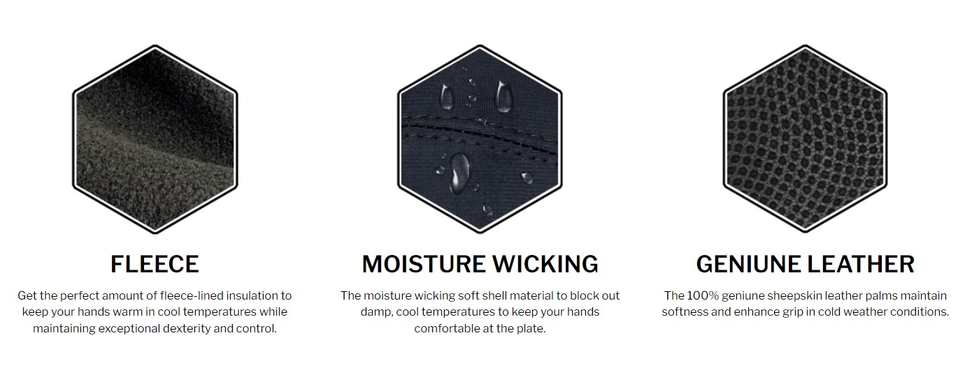 cold weather batting gloves