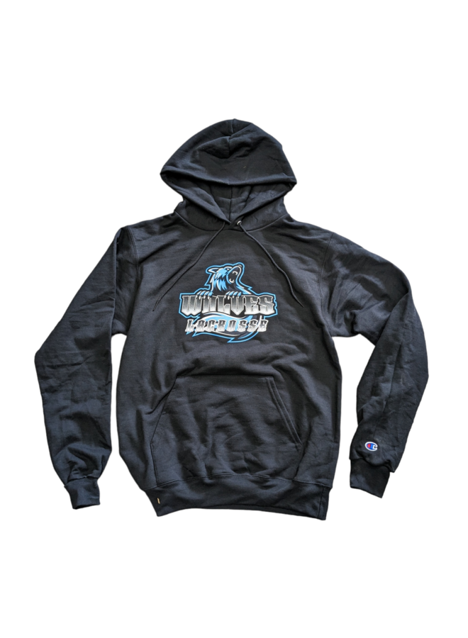 2023 WOLVES LAX CHAMPION S790 HOODIE YOUTH