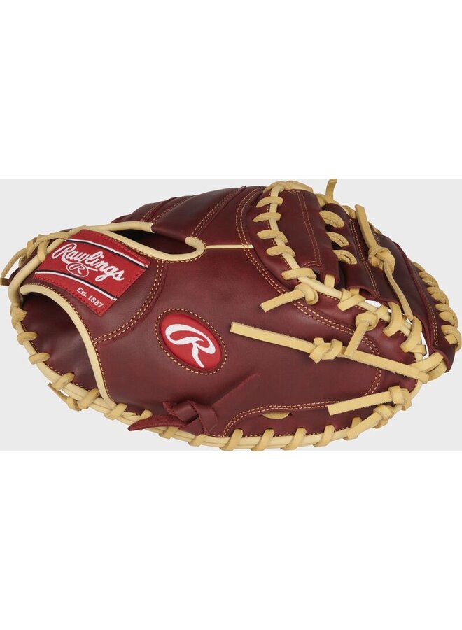 RAWLINGS SANDLOT SERIES BALL GLOVE CATCHER MITT SCM33SS 33 RHT