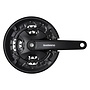 Shimano, FC-MT101, Crankset, Speed: 3x9, 22/30/40, Square, 170mm, Black, EFCMT101C002CLB