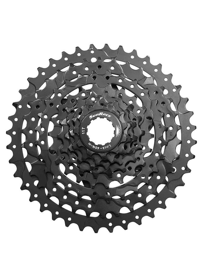Sun Race, CSM680, 8sp. Cassette, 11-40T, Black