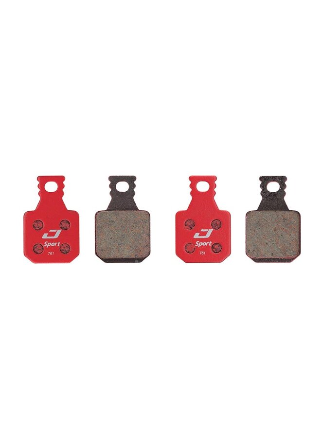 Jagwire, Disc Brake Pads - Sport, Disc Brake Pads, Shape: Magura MT5, MT7, Semi-Metallic, 4pcs