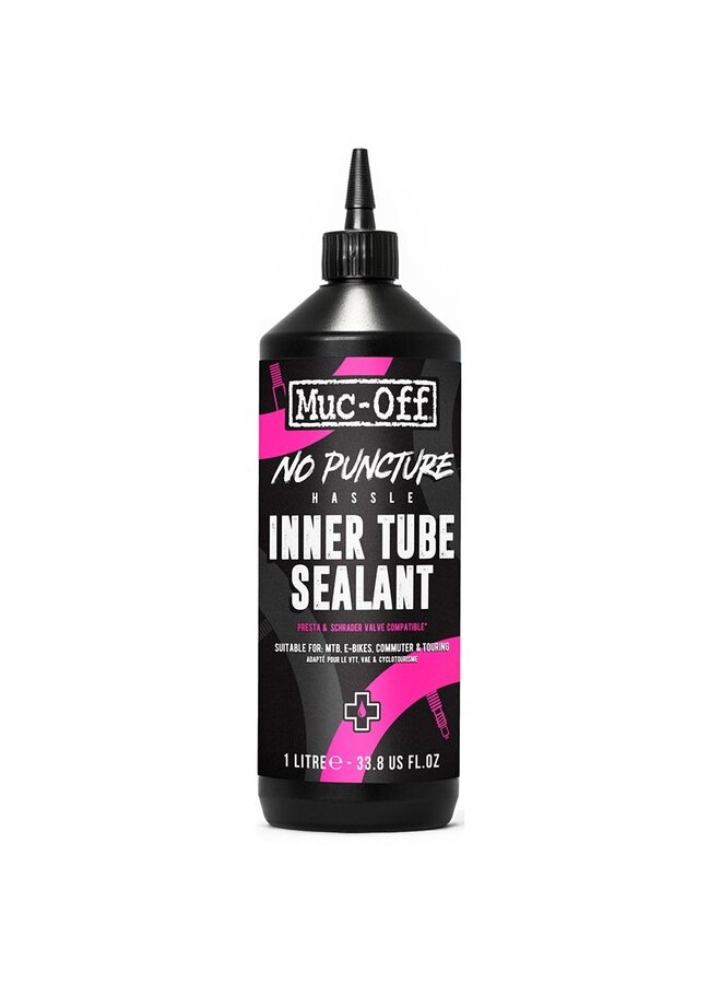 Muc-Off, No Puncture Hassle, inner tube Sealant, 1L