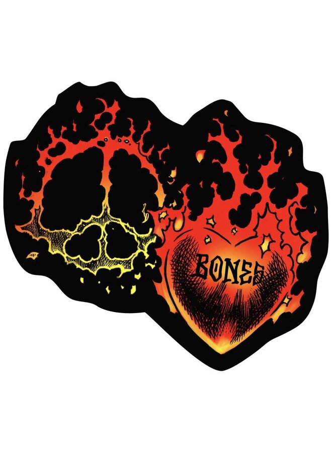 Bones Sticker - Heart and Soul 4"