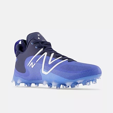 Blue and white new balance cleats online