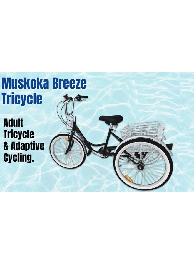 CANADIAN INDUSTRIAL CYCLE MUSKOKA BREEZE TRICYCLE