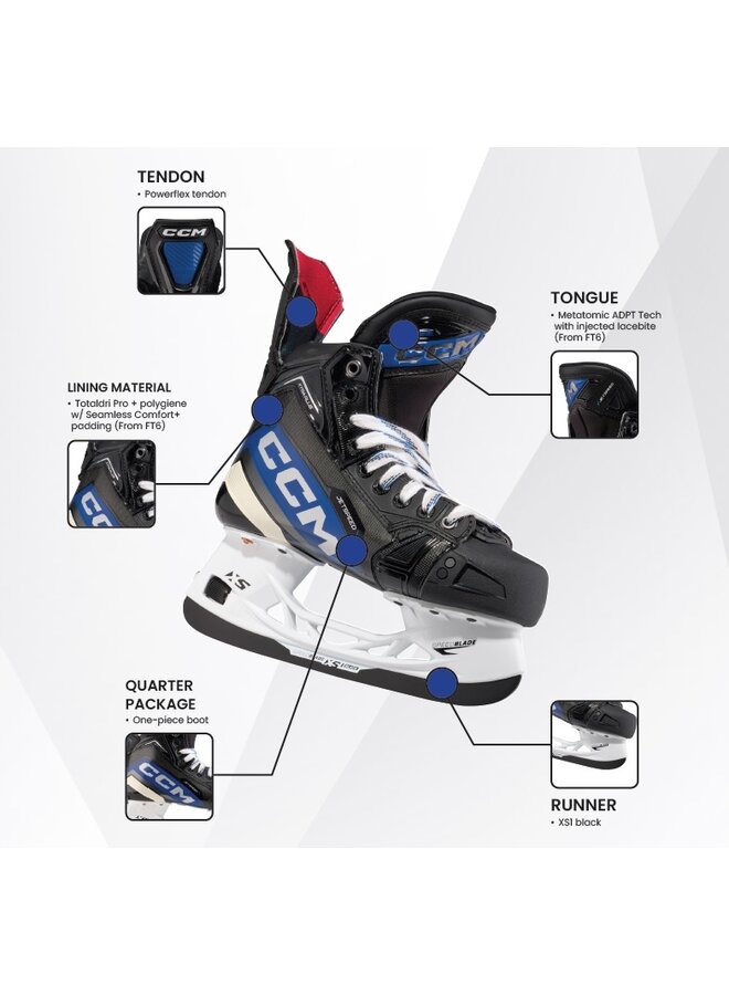 2023 CCM SK JETSPEED XTRA PLUS SR HOCKEY SKATE