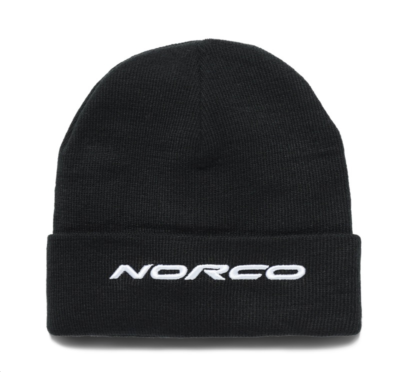 NORCO WHT LOGO TOQUE BLACK OS - Sportwheels Sports Excellence