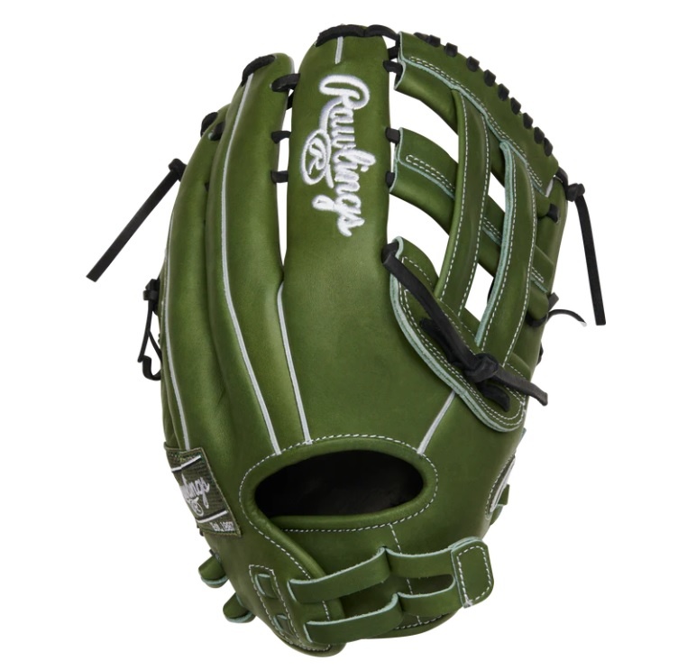 2023 RAWLINGS HOH 13" MILITARY GREEN BASEBALL GLOVE RHT Sportwheels