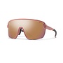 Smith Glasses Bobcat B4BC Chalk Rose ChromaPop Rose Gold Mirror/Clear