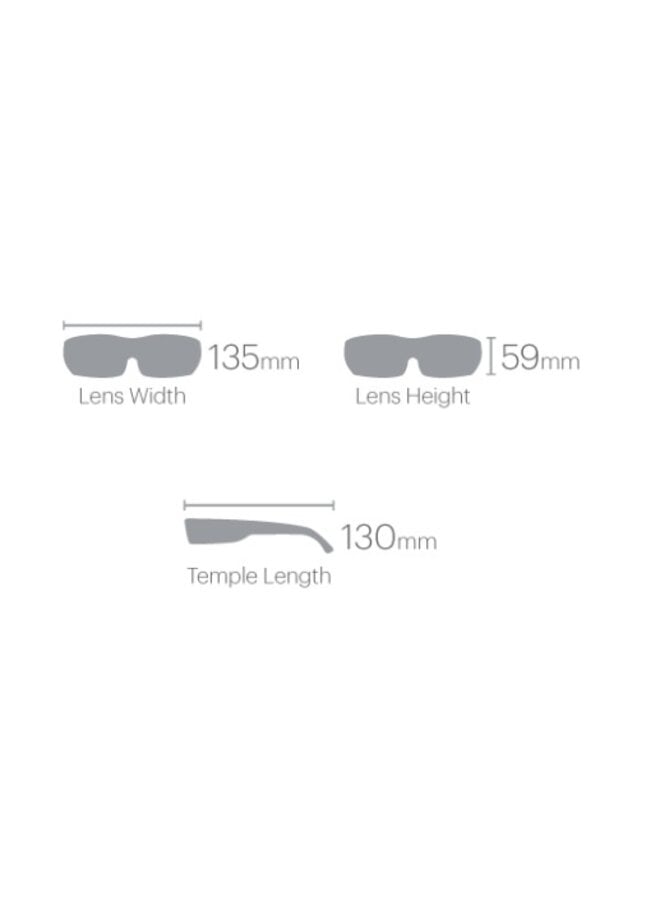 Smith Glasses Bobcat B4BC Chalk Rose ChromaPop Rose Gold Mirror/Clear