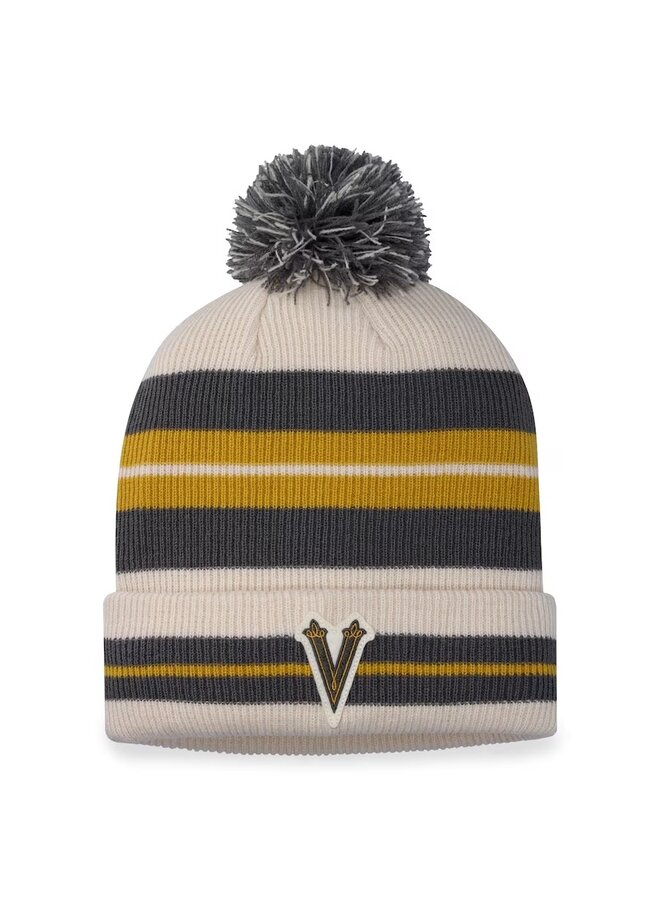 Winter Classic Beanie Cuff with Pom Vegas Golden Knights