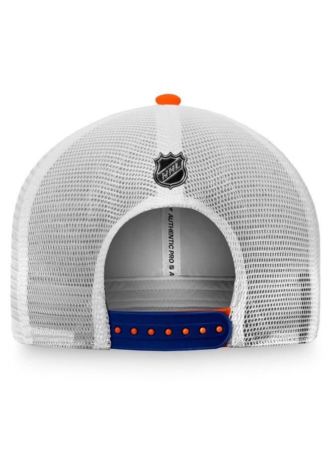 FANATICS NHL AUTHENTIC PRO RINK STRUCTURED HAT  OILERS SNAPBACK