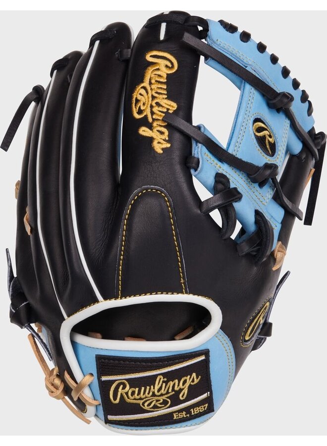2024 RAWLINGS HOH R2G SERIES BASEBALL GLOVE 11 3/4" RHT BLACK / CAROLINA BLUE