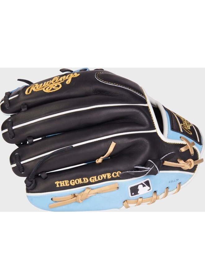 2024 RAWLINGS HOH R2G SERIES BASEBALL GLOVE 11 3/4" RHT BLACK / CAROLINA BLUE