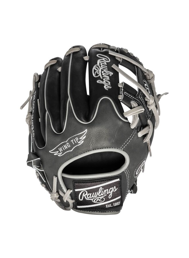 2024 RAWLINGS HOH SERIES BASEBALL GLOVE 11 3/4" RHT BLACK / GREY