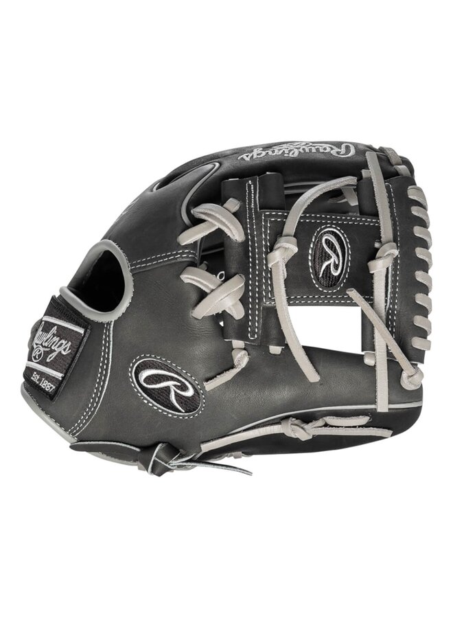 2024 RAWLINGS HOH SERIES BASEBALL GLOVE 11 3/4" RHT BLACK / GREY