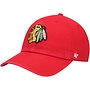 47 BRAND NHL CLEAN UP HAT CHICAGO BLACKHAWKS  OSFM