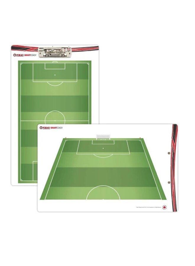FOX 40 SOCCER PRO CLIP SMARTCOACH PRO COACHING BOARD 10 X 16
