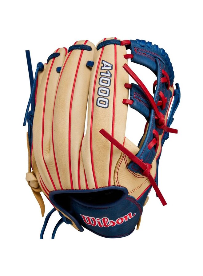 WILSON A1000 1912 12" BLONDE/NAVY RHT